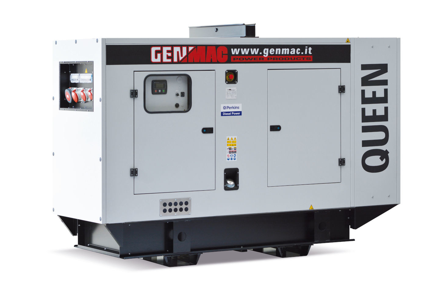 GENMAC QUEEN-RENT 130kVA SUPERSILENZIATO (trifase)